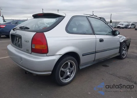 1996 Honda Civic Dx from USA, damaged, VIN 2HGEJ6342TH128293